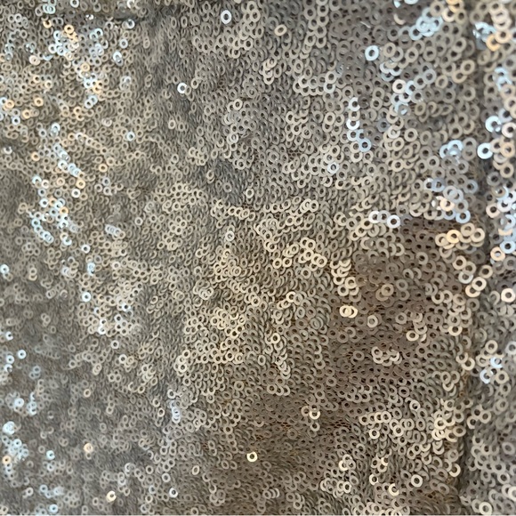 Sequin gold and silver formal dress - Picture 3 of 4